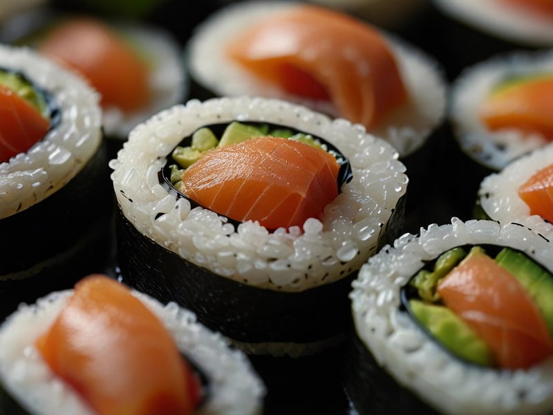 Sushi - Image by StockSnap from Pixabay